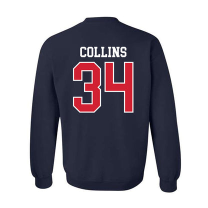 Ole Miss - NCAA Football : Raymond Collins - Replica Shersey Crewneck Sweatshirt-1