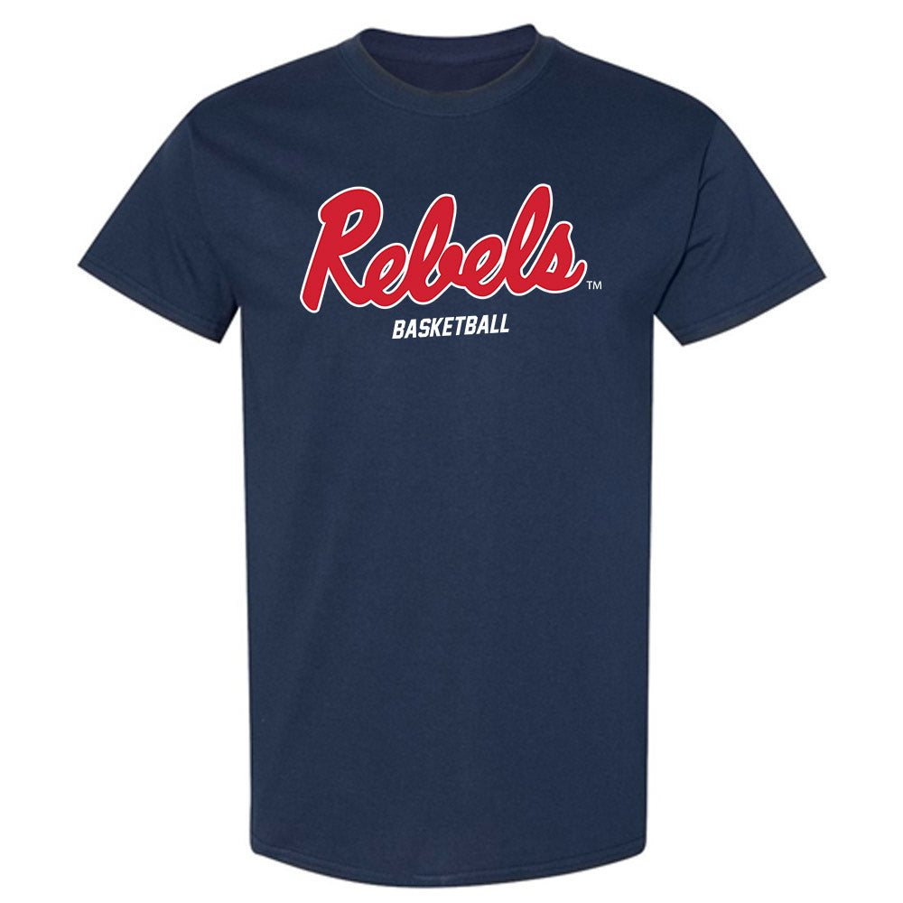 Ole Miss - NCAA Men's Basketball : Max Smith - Replica Shersey T-Shirt-0