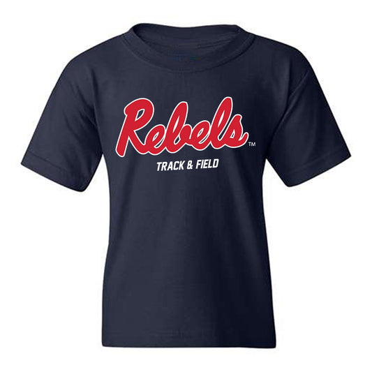 Ole Miss - NCAA Women's Track & Field : Katie McFarland - Replica Shersey Youth T-Shirt-0