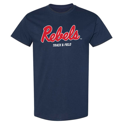 Ole Miss - NCAA Women's Track & Field : Natalie Brown - Replica Shersey T-Shirt-0