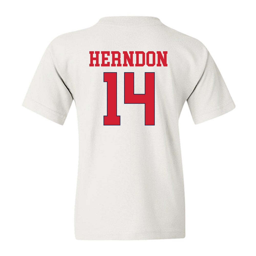 Ole Miss - NCAA Softball : Abby Herndon - Replica Shersey Youth T-Shirt-1