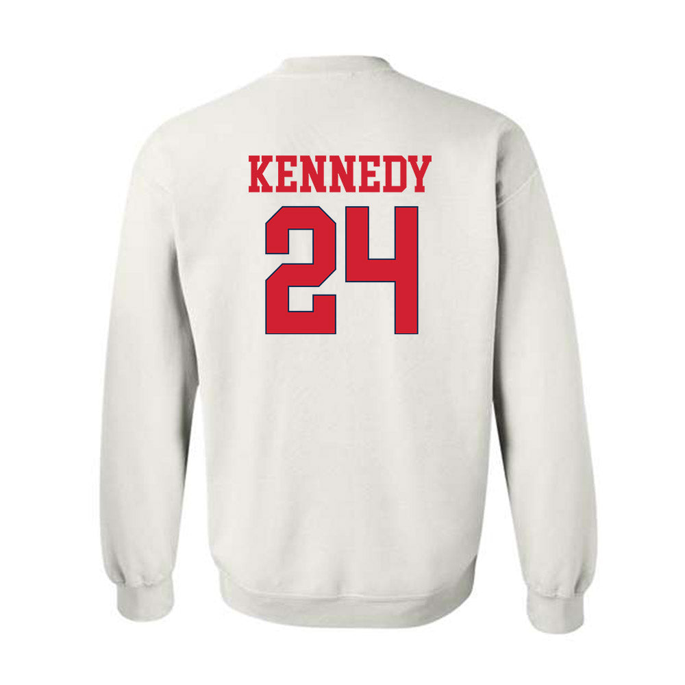 Ole Miss - NCAA Softball : Payton Kennedy - Replica Shersey Crewneck Sweatshirt-1