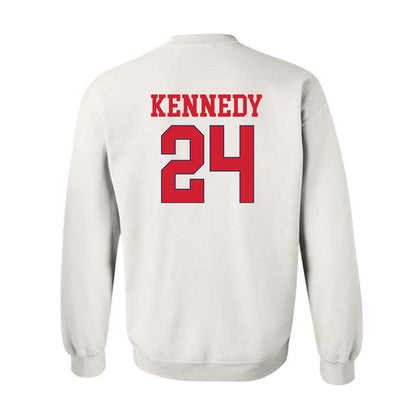 Ole Miss - NCAA Softball : Payton Kennedy - Replica Shersey Crewneck Sweatshirt-1