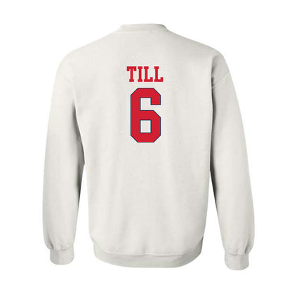 Ole Miss - NCAA Softball : Kaidance Till - Replica Shersey Crewneck Sweatshirt-1
