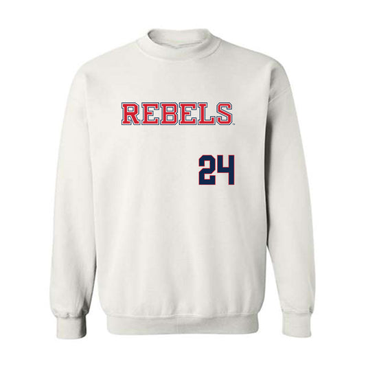 Ole Miss - NCAA Softball : Payton Kennedy - Replica Shersey Crewneck Sweatshirt-0