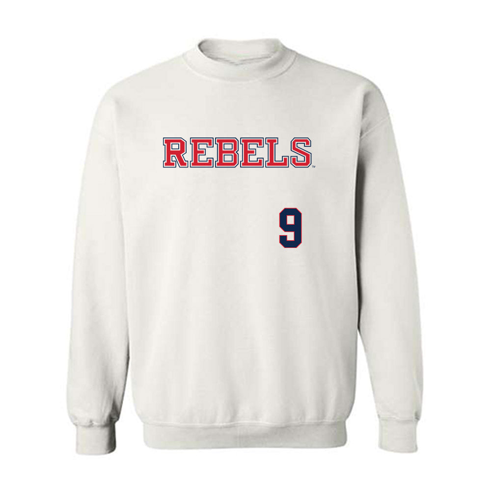Ole Miss - NCAA Softball : Sydney Shiller - Replica Shersey Crewneck Sweatshirt-0