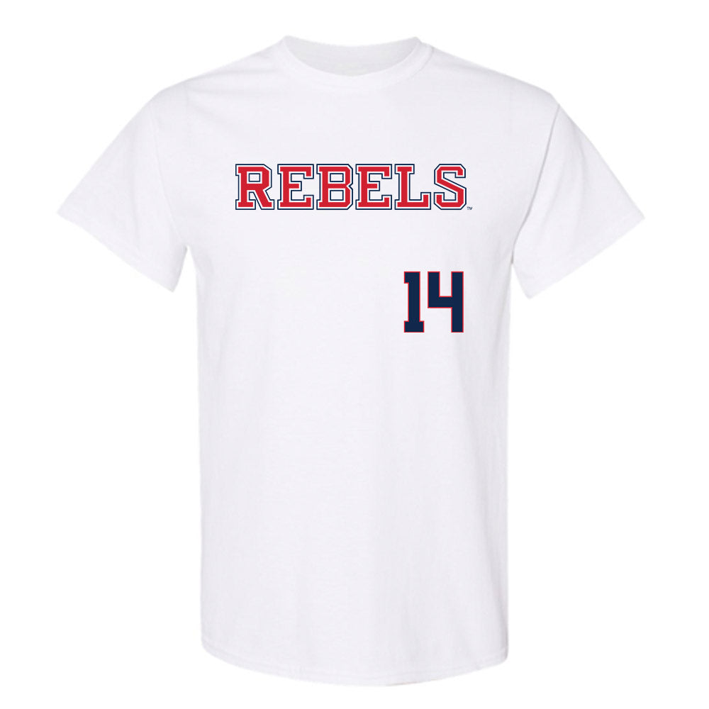 Ole Miss - NCAA Softball : Abby Herndon - Replica Shersey T-Shirt-0