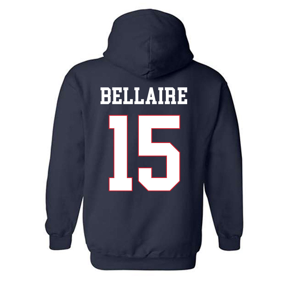 Ole Miss - NCAA Softball : Makenna Bellaire - Replica Shersey Hooded Sweatshirt-1