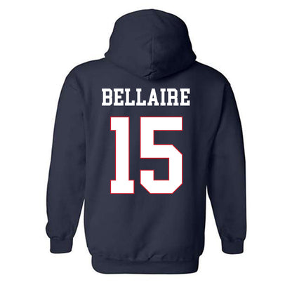 Ole Miss - NCAA Softball : Makenna Bellaire - Replica Shersey Hooded Sweatshirt-1