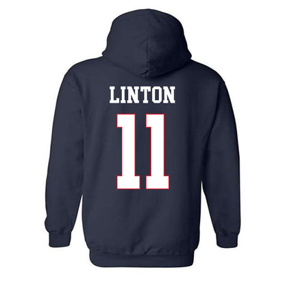 Ole Miss - NCAA Softball : Addi Linton - Replica Shersey Hooded Sweatshirt-1