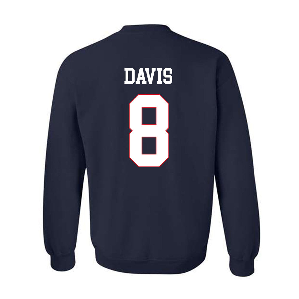 Ole Miss - NCAA Softball : Tate Davis - Replica Shersey Crewneck Sweatshirt-1