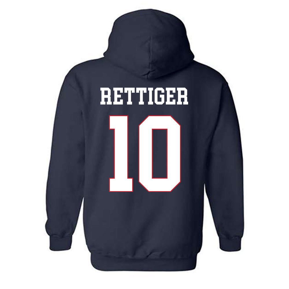 Ole Miss - NCAA Softball : Izzy Rettiger - Replica Shersey Hooded Sweatshirt-1