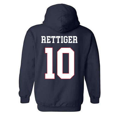Ole Miss - NCAA Softball : Izzy Rettiger - Replica Shersey Hooded Sweatshirt-1