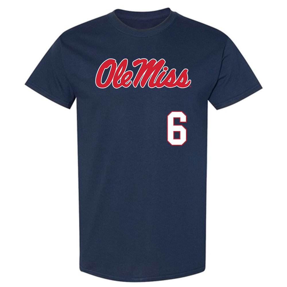 Ole Miss - NCAA Softball : Kaidance Till - Replica Shersey T-Shirt-0