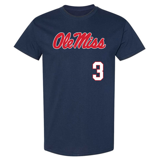 Ole Miss - NCAA Softball : Keila Kamoku - Replica Shersey T-Shirt-0
