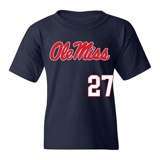 Ole Miss - NCAA Softball : Madi Heine - Replica Shersey Youth T-Shirt-0