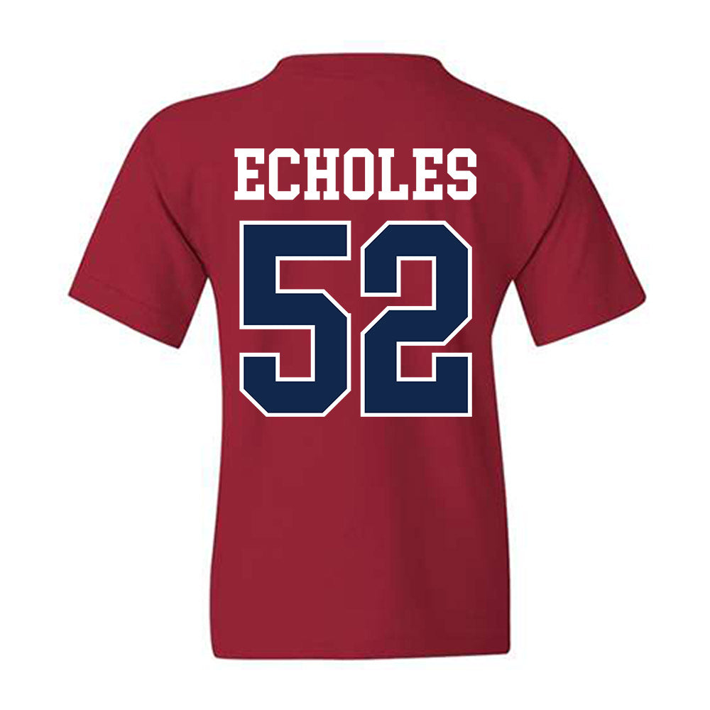 Ole Miss - NCAA Football : William Echoles - Fashion Shersey Youth T-Shirt-1