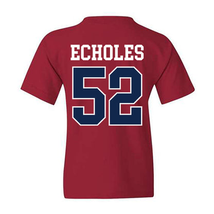 Ole Miss - NCAA Football : William Echoles - Fashion Shersey Youth T-Shirt-1