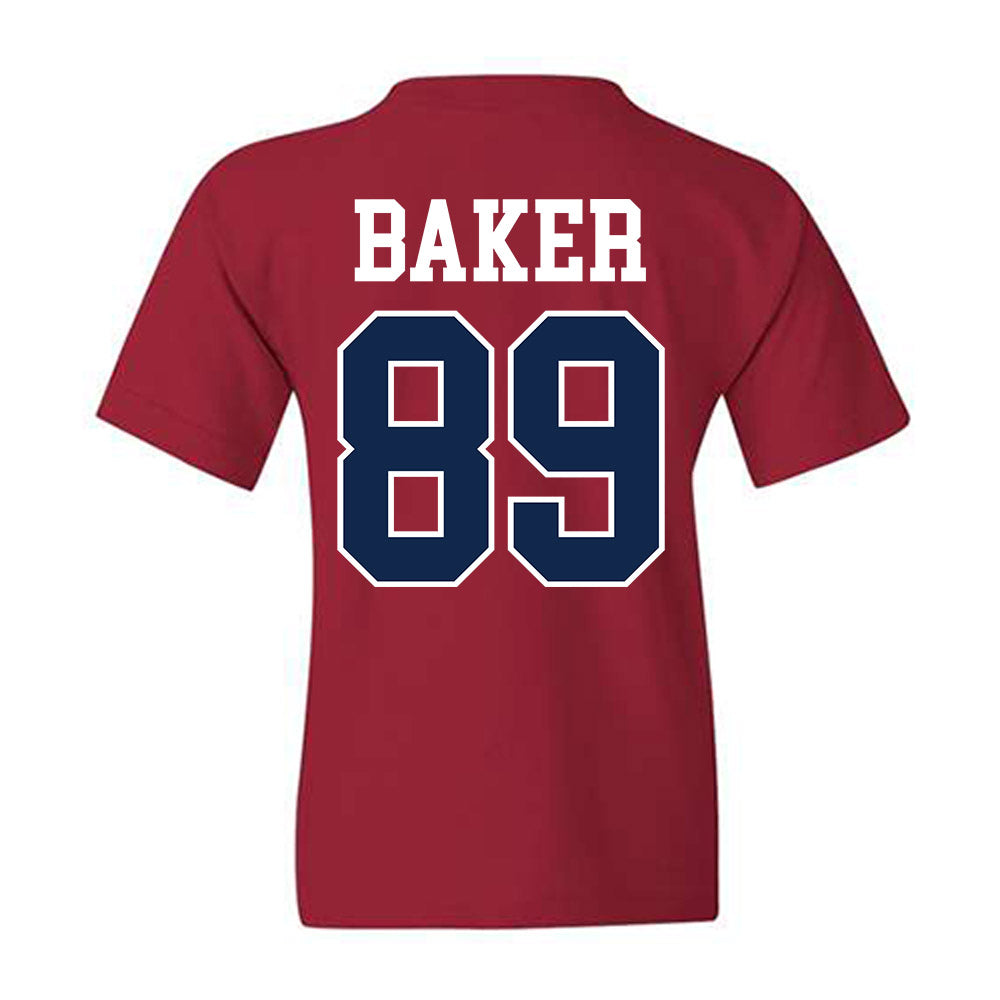 Ole Miss - NCAA Football : Mikey Baker - Fashion Shersey Youth T-Shirt-1