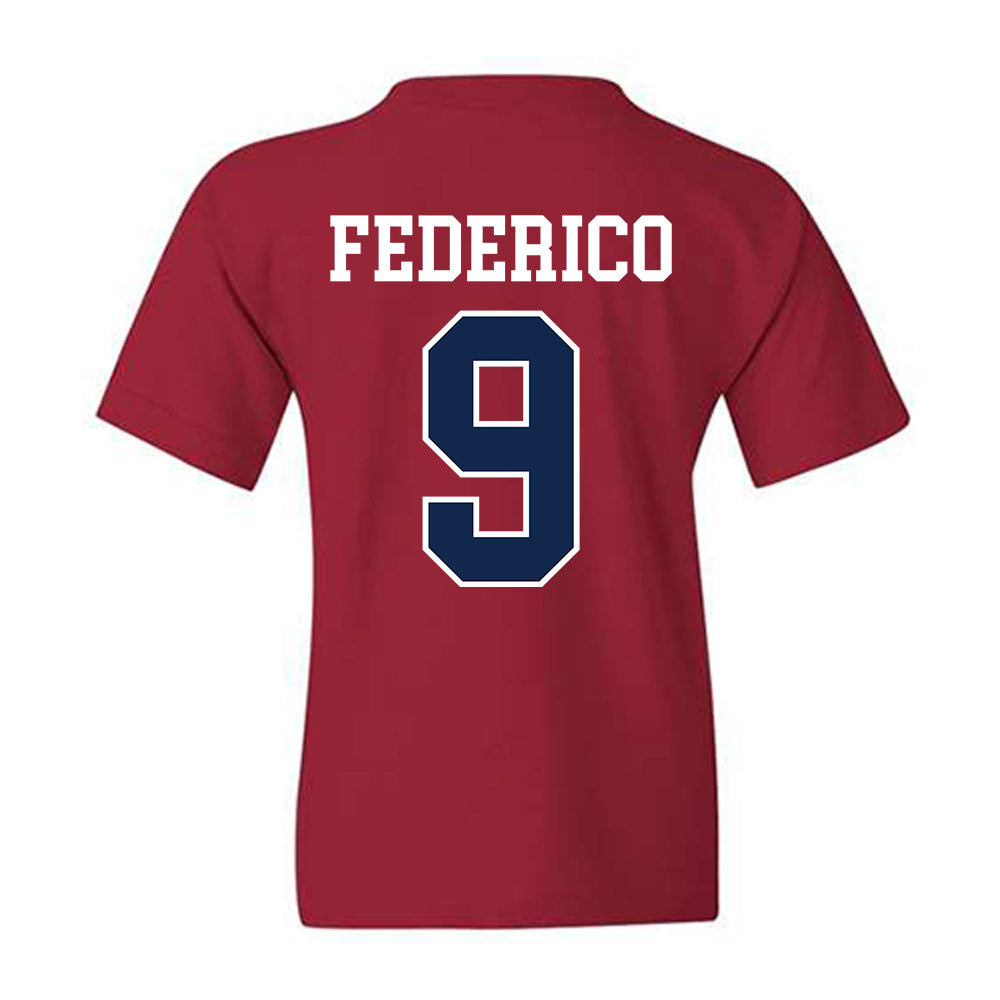 Ole Miss - NCAA Baseball : Hayden Federico - Fashion Shersey Youth T-Shirt-1