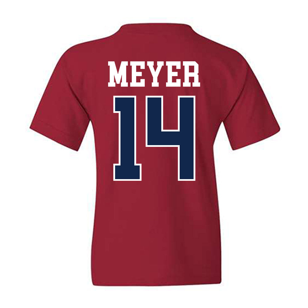 Ole Miss - NCAA Women's Volleyball : Shayla Meyer - Fashion Shersey Youth T-Shirt-1