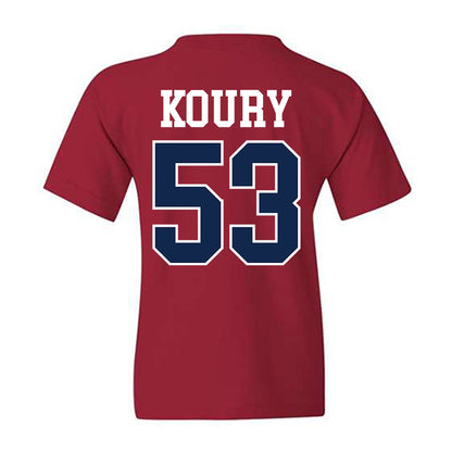 Ole Miss - NCAA Football : Joe Koury - Fashion Shersey Youth T-Shirt-1