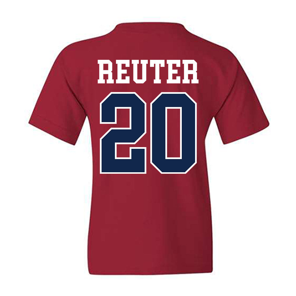 Ole Miss - NCAA Baseball : Collin Reuter - Fashion Shersey Youth T-Shirt-1