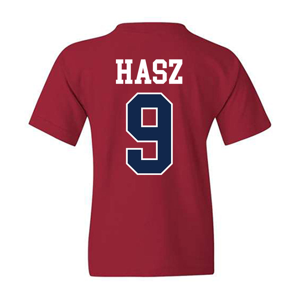 Ole Miss - NCAA Football : Luke Hasz - Fashion Shersey Youth T-Shirt-1