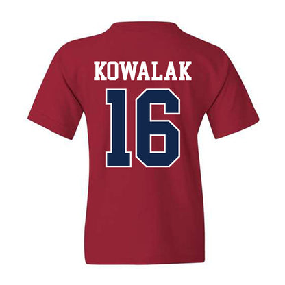 Ole Miss - NCAA Football : Justin Kowalak - Youth T-Shirt