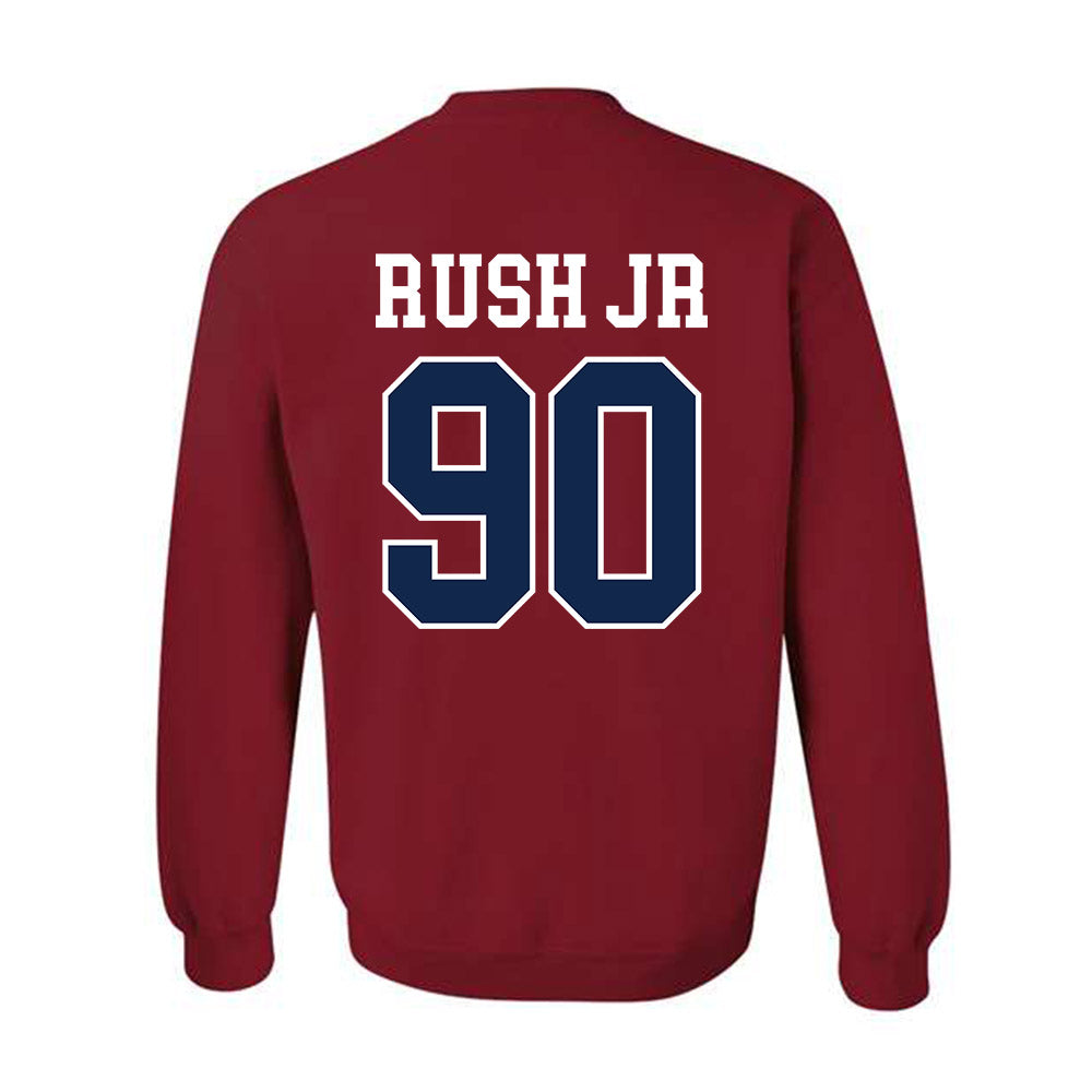 Ole Miss - NCAA Football : Jeffery Rush Jr - Fashion Shersey Crewneck Sweatshirt-1