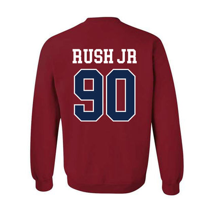 Ole Miss - NCAA Football : Jeffery Rush Jr - Fashion Shersey Crewneck Sweatshirt-1