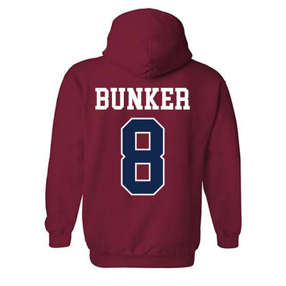 Ole Miss - NCAA Softball : Kennedy Bunker - Fashion Shersey Hooded Sweatshirt-1