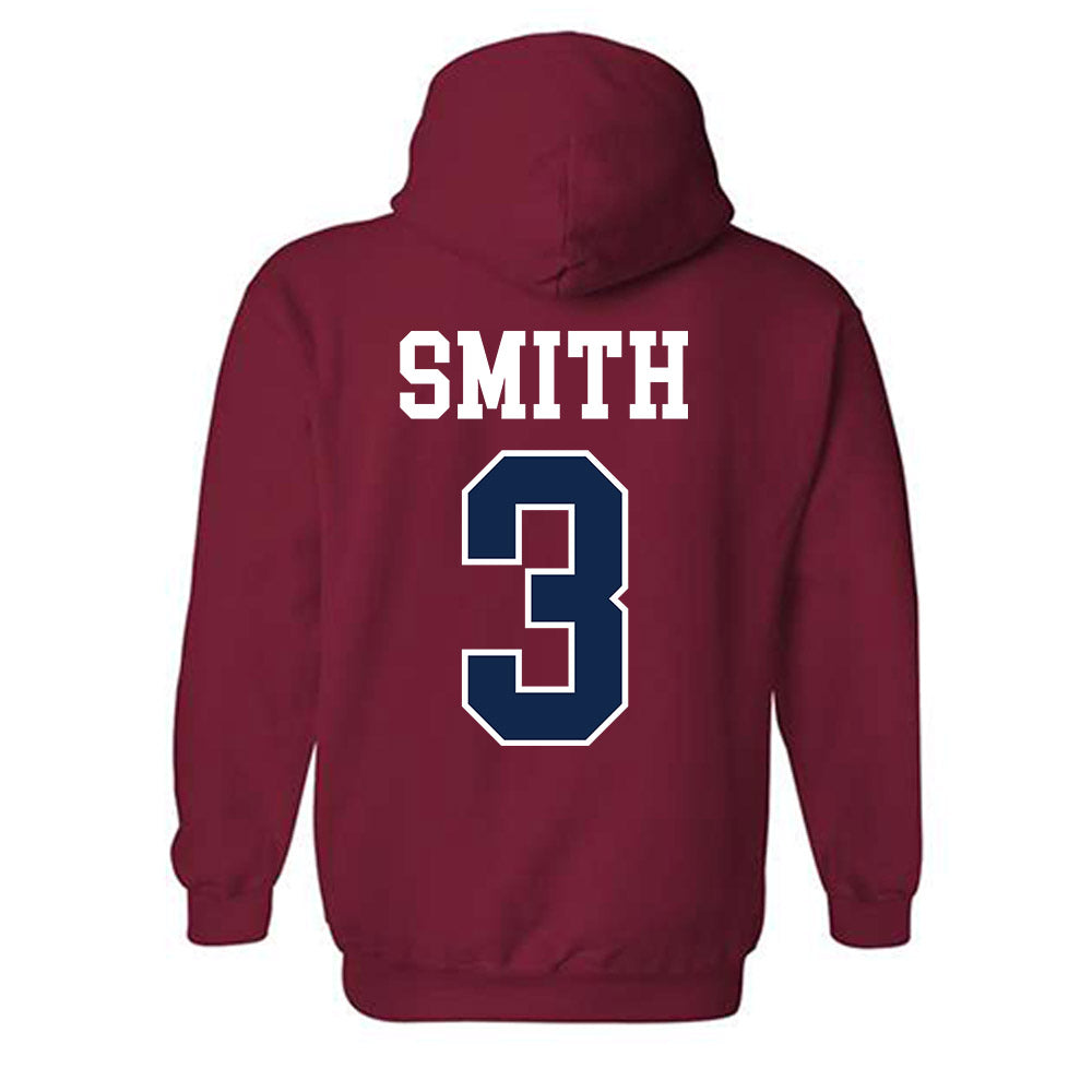 Ole Miss - NCAA Women's Soccer : Kate Smith - Fashion Shersey Hooded Sweatshirt-1