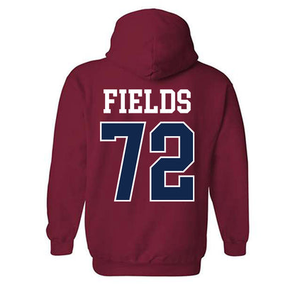 Ole Miss - NCAA Football : Ethan Fields - Hooded Sweatshirt Classic Shersey