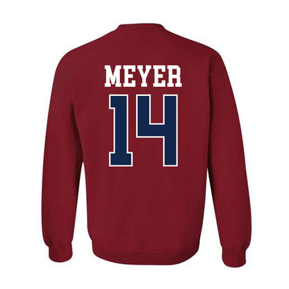 Ole Miss - NCAA Women's Volleyball : Shayla Meyer - Fashion Shersey Crewneck Sweatshirt-1