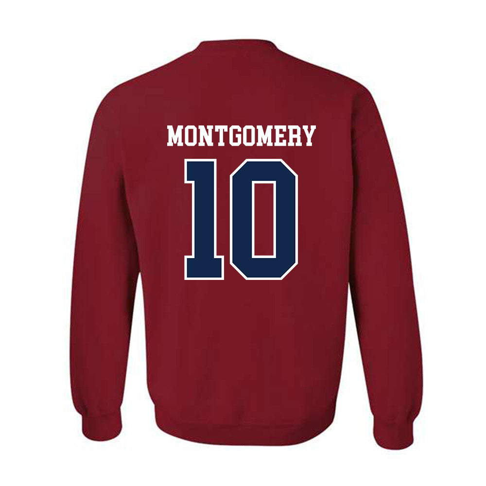 Ole Miss - NCAA Women's Soccer : Lauren Montgomery - Fashion Shersey Crewneck Sweatshirt-1