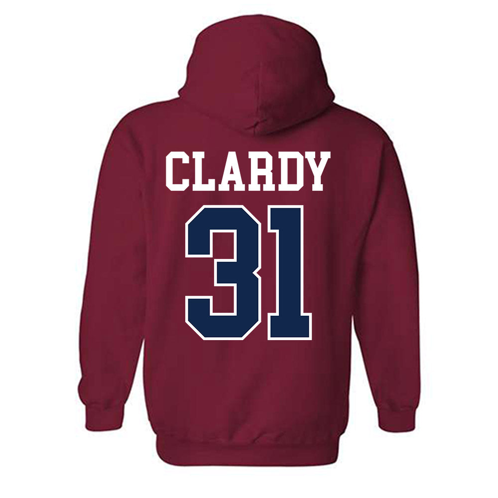 Ole Miss - NCAA Football : Ladarian Clardy - Fashion Shersey Hooded Sweatshirt-1