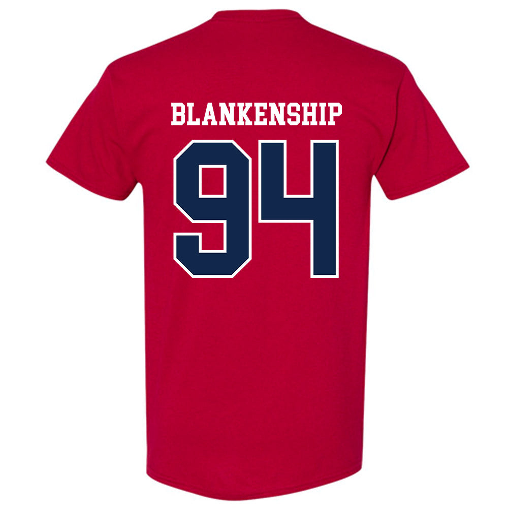 Ole Miss - NCAA Football : Caleb Blankenship - Fashion Shersey T-Shirt-1