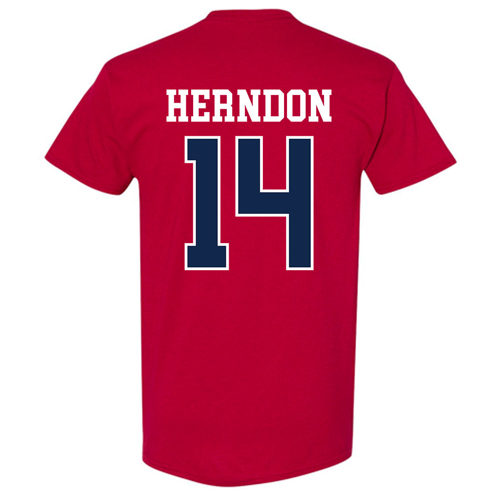 Ole Miss - NCAA Softball : Abby Herndon - Fashion Shersey T-Shirt-1