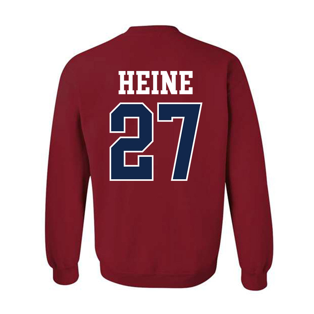 Ole Miss - NCAA Softball : Madi Heine - Fashion Shersey Crewneck Sweatshirt-1