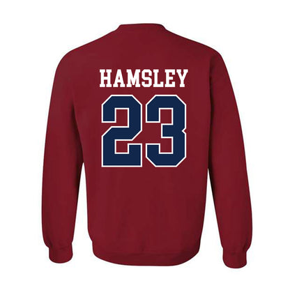 Ole Miss - NCAA Football : George Hamsley - Fashion Shersey Crewneck Sweatshirt-1
