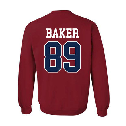 Ole Miss - NCAA Football : Mikey Baker - Fashion Shersey Crewneck Sweatshirt-1