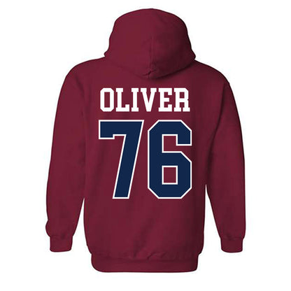 Ole Miss - NCAA Football : John Wayne Oliver - Hooded Sweatshirt