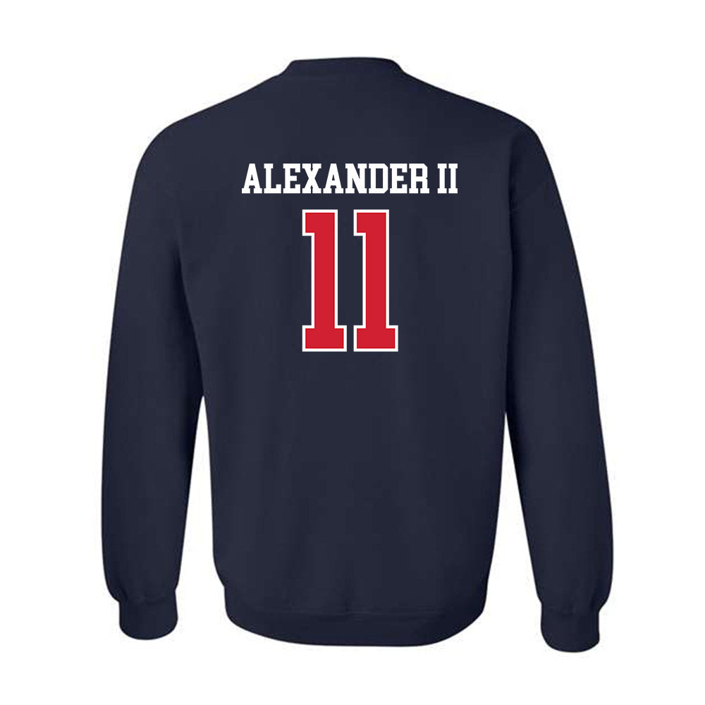 Ole Miss - NCAA Football : Hilton Deuce Alexander II - Classic Shersey Crewneck Sweatshirt-1