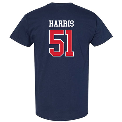 Ole Miss - NCAA Football : Zxavian Harris - Classic Shersey T-Shirt-1