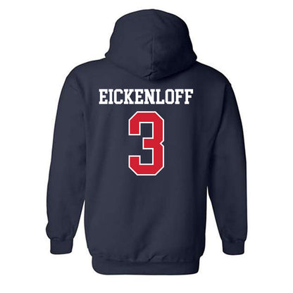 Ole Miss - NCAA Women's Volleyball : Carson Eickenloff - Classic Shersey Hooded Sweatshirt-1