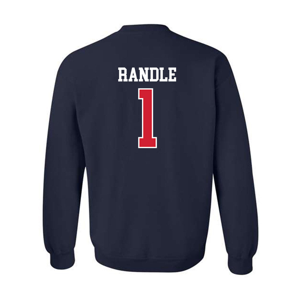 Ole Miss - NCAA Baseball : Brayden Randle - Classic Shersey Crewneck Sweatshirt-1