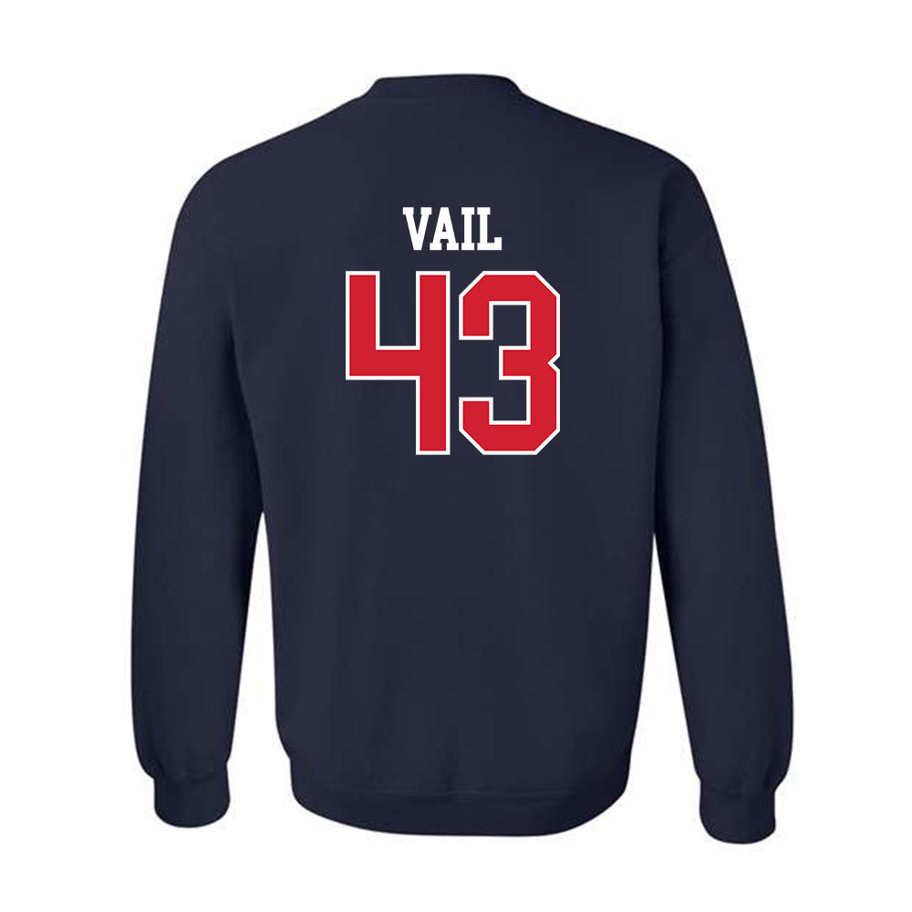 Ole Miss - NCAA Baseball : Bodie Vail - Classic Shersey Crewneck Sweatshirt-1