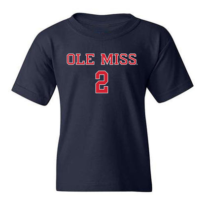 Ole Miss - NCAA Men's Basketball : AJ Storr - Classic Shersey Youth T-Shirt-0