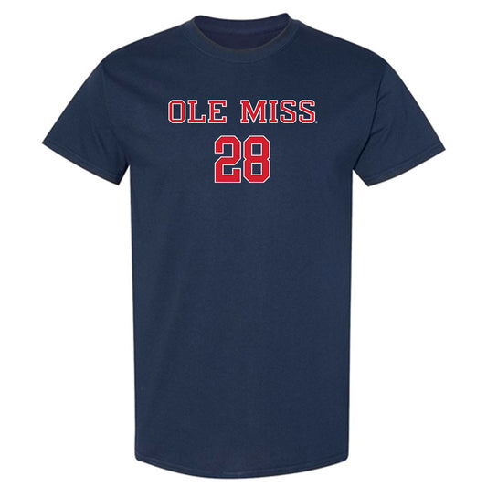 Ole Miss - NCAA Baseball : Noah Allen - Classic Shersey T-Shirt-0